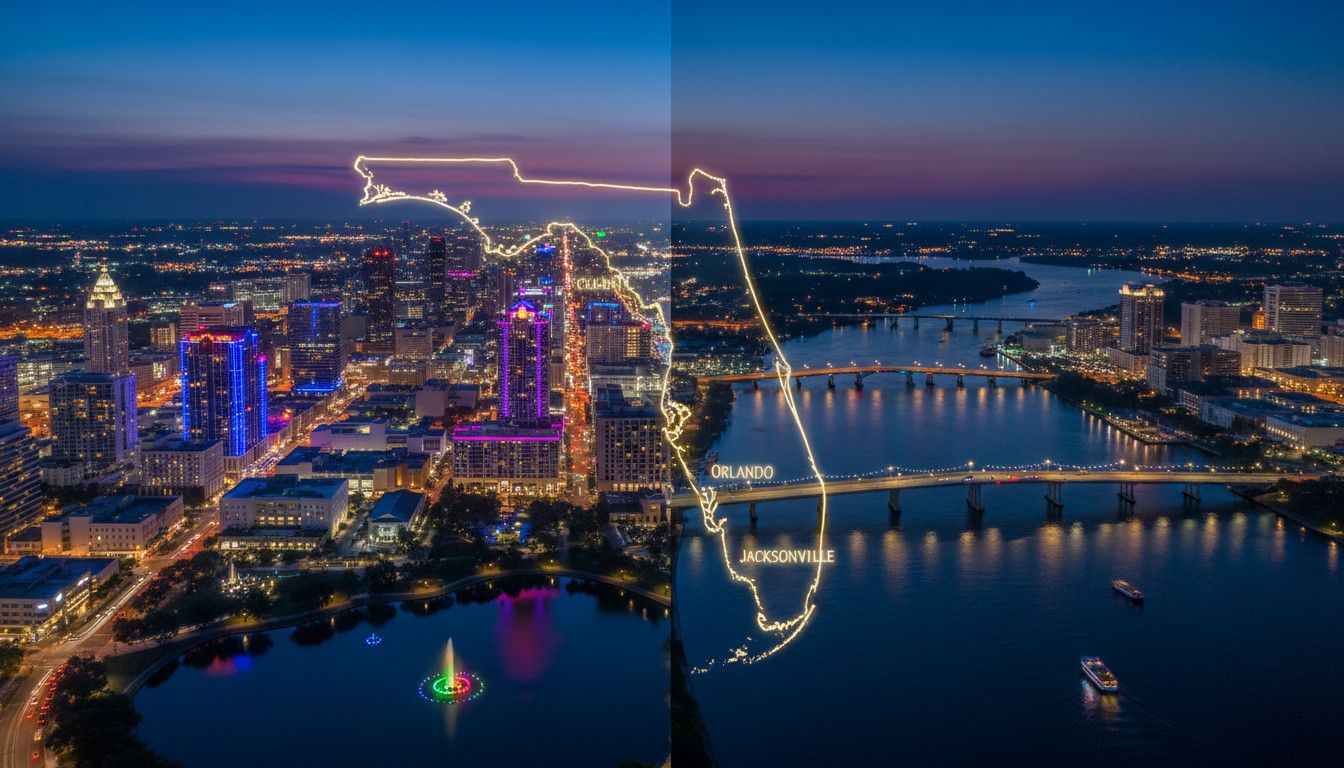 Orlando vs Jacksonville, FL: Two Different Floridas, One Big Decision