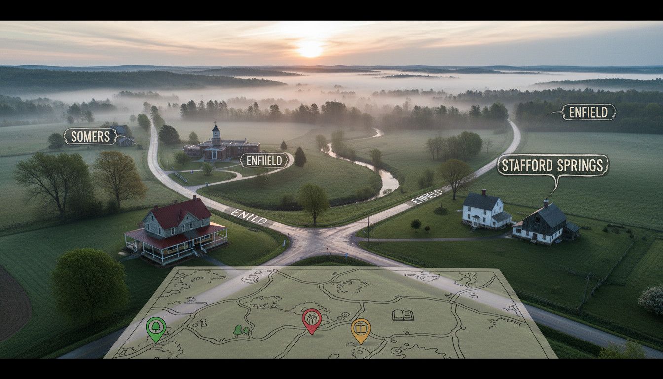 Somers vs Enfield vs Stafford Springs: Which Tolland County Town Fits Your Budget and Lifestyle?