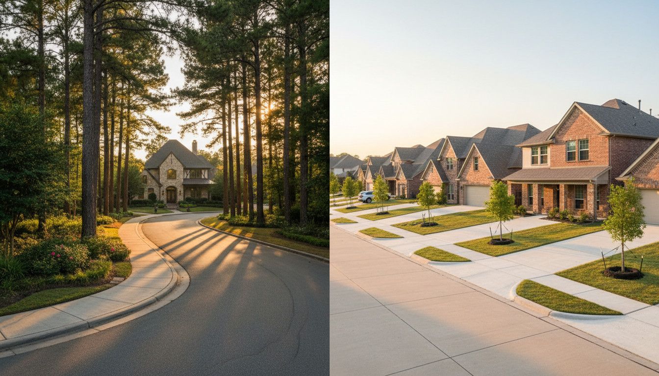 The Woodlands vs Cypress, TX: A Buyer's Dilemma
