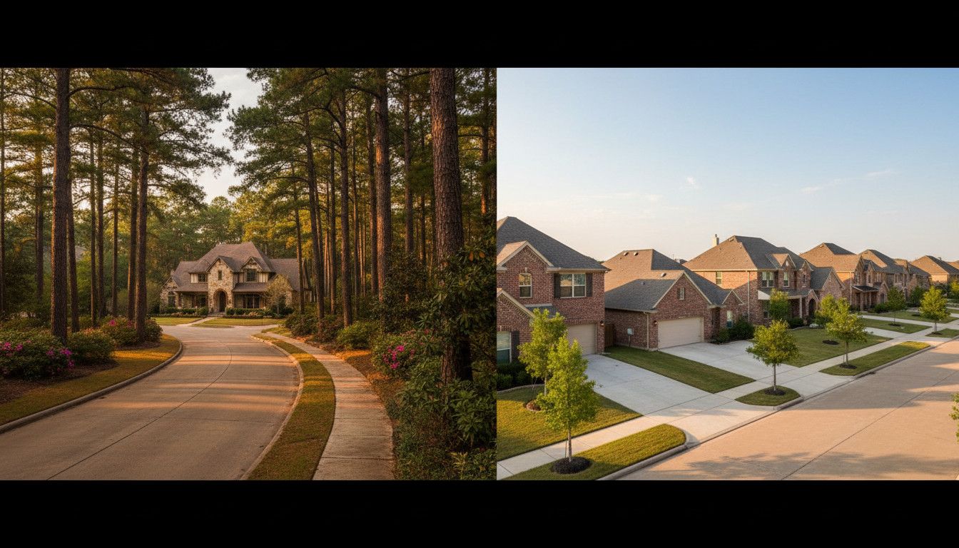 The Woodlands vs Cypress, TX: A Tale of Two Master-Planned Communities
