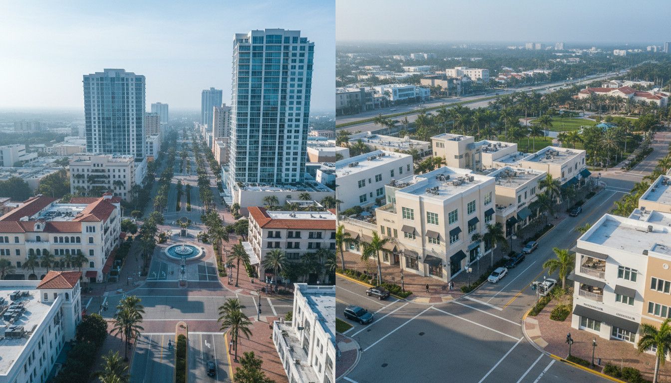 West Palm Beach vs Delray Beach: Two Vibrant Downtowns, One Decision